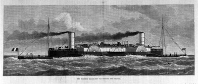 Boot ontworpen tegen zeeziekte door Henry Bessemer (1813-1898) door Unknown artist