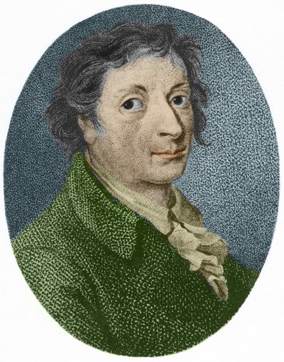 Portret van Franz Karl Achard. Duitse chemicus van Franse afkomst (1753-1821) door Unknown artist