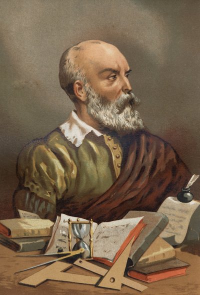 Portret van Petrus Ramus of Pierre de La Ramee Humanist, wiskundige en filosoof (Cuts, Oise) door Unknown artist