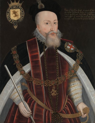 Robert Dudley, eerste graaf van Leicester (1532/3–1588) door Unknown artist, sixteenth century