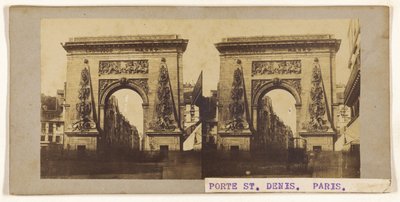 [Porte St Denis] door Unknown artist/maker