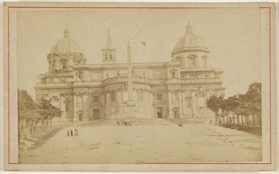 S. Maria Maggiore [Achteraanzicht]. door Unknown artist/maker