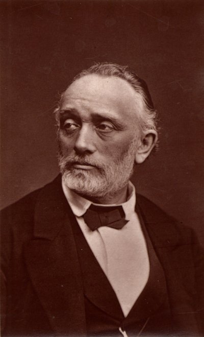 (Friedrich Karl Christian) Ludwig Buchner (1824-1899) Duitse filosoof, fysioloog en arts door Unknown photographer