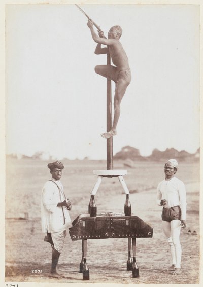 Atletische oefeningen in het Delhi Kamp van Oefening door Unknown photographer