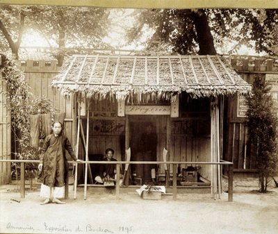 Smederij, Annam, ca. 1895 door Unknown photographer