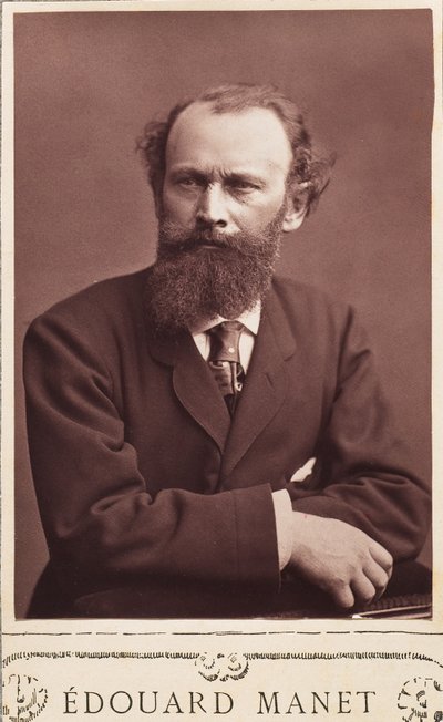Edouard Manet (woodburytype) door Unknown photographer