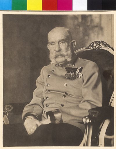 Franz Joseph I door Unknown photographer