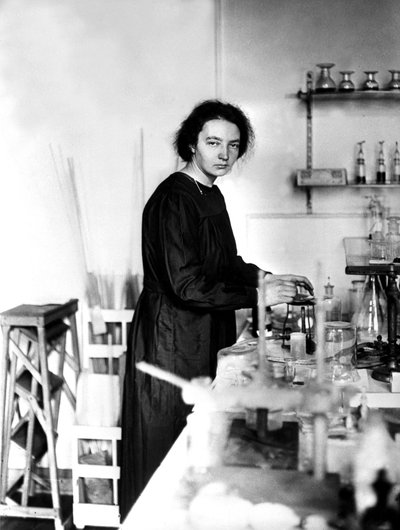 Irene Joliot Curie door Unknown photographer