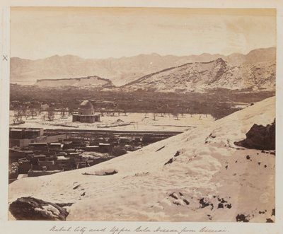 Kabul vanaf Asmai door Unknown photographer