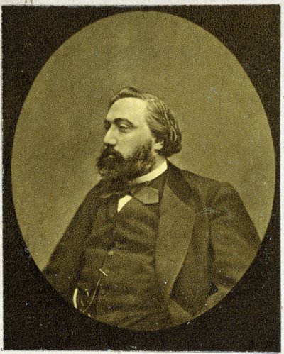 Léon Gambetta in 1882 door Unknown photographer