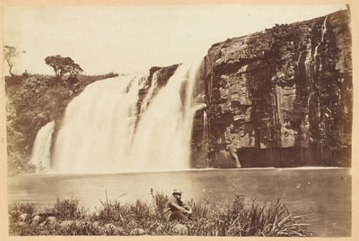 Lower Umgeni Falls, Natal Provincie, Zuid-Afrika, circa 1882 door Unknown