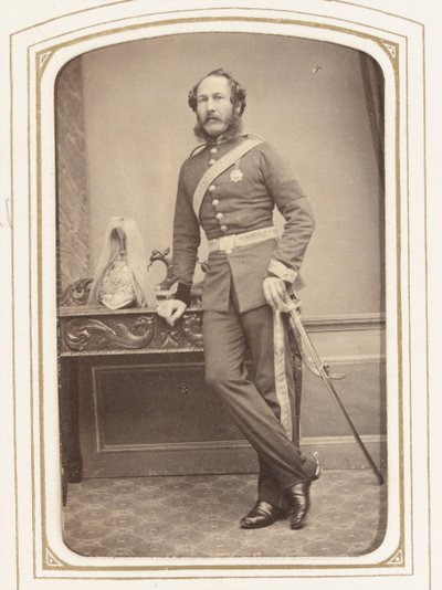 Officier van de 4e Dragoon Guards door Unknown photographer