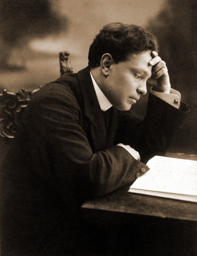 Ottorino RESPIGHI (1879-1936) Italiaans componist en dirigent. door Unknown photographer