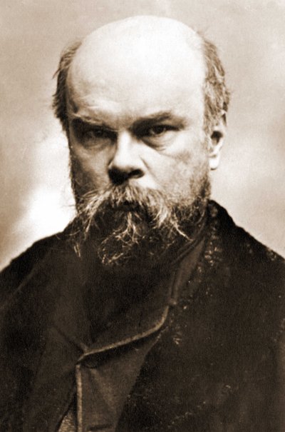Paul Verlaine (1844-1896), Franse dichter. door Unknown photographer