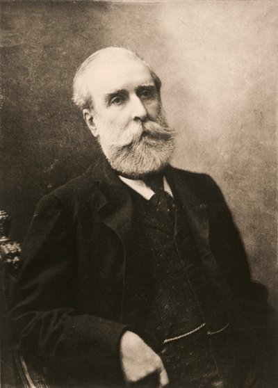 Fotografisch portret van Ludovic Halevy door Unknown photographer