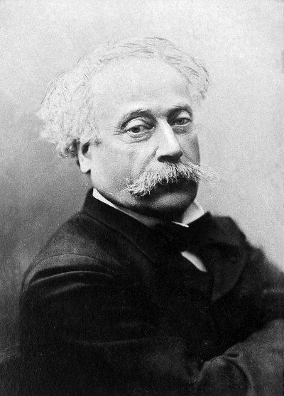 Portret van Alexandre Dumas Jr. (1824-1895), Franse toneelschrijver en romanschrijver door Unknown photographer
