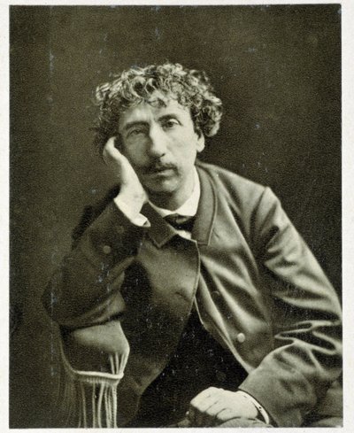 Portret van Charles Garnier in 1882 door Unknown photographer