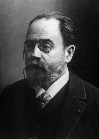 Portret van Emile Zola door Unknown photographer