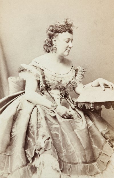 Portret van Ermina Rudersdorf door Unknown photographer