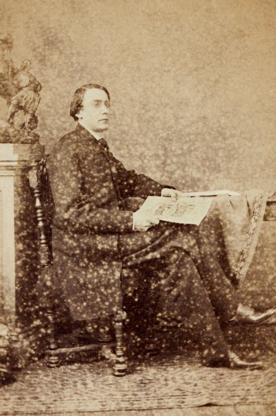 Portret van Ernst Pauer door Unknown photographer