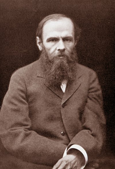 Portret van Fjodor Dostojevski (1821 - 1881) door Unknown photographer