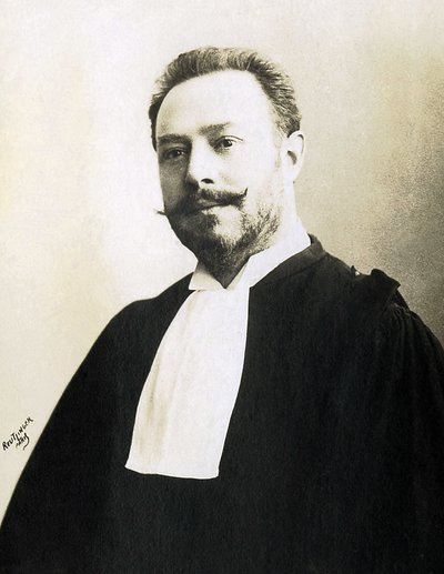 Portret van Felix Decori (1860-1915), Franse magistraat. door Unknown photographer