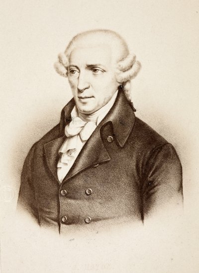 Portret van Franz Joseph Haydn door Unknown photographer