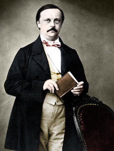 Portret van Hermann von Helmholtz (1821-1894) Duitse natuurkundige en fysioloog. door Unknown photographer