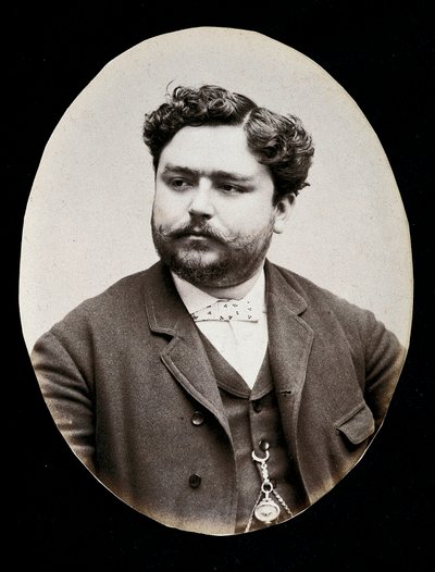 Portret van Isaac Albeniz door Unknown photographer