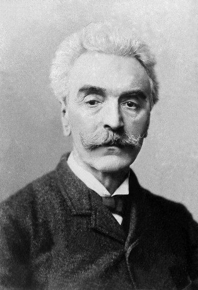 Portret van Jean Leon (Jean-Leon) Gerome (1824-1904), Franse schilder en beeldhouwer door Unknown photographer