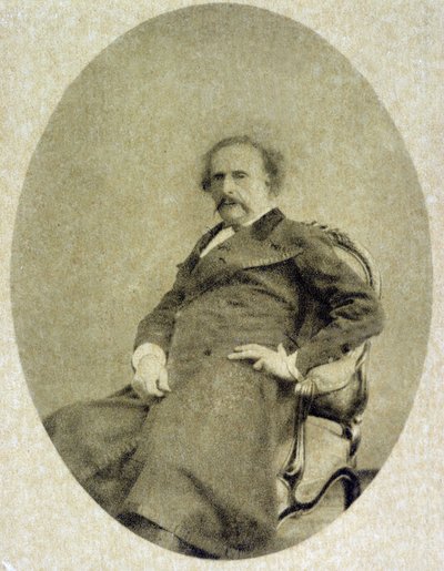 Portret van Jules Barbey d