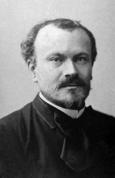 Portret van Jules Lemaitre, Franse toneelschrijver. door Unknown photographer