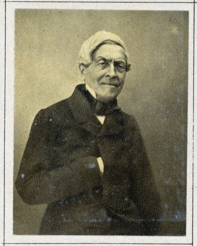 Portret van Jules Michelet (1789 - 1874) door Unknown photographer