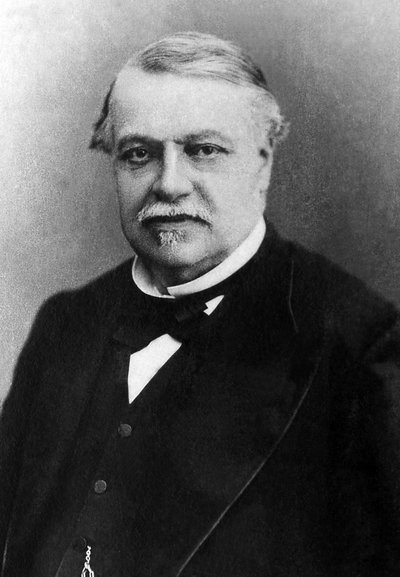 Portret van Leon Say (1826-1896), Franse bakker politicus. door Unknown photographer