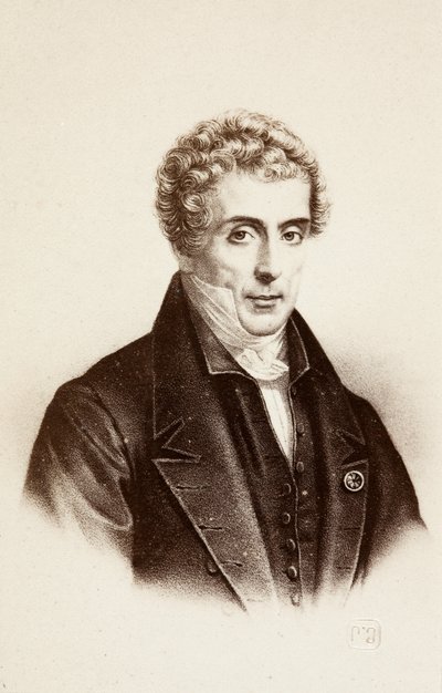 Portret van Luigi Cherubini door Unknown photographer
