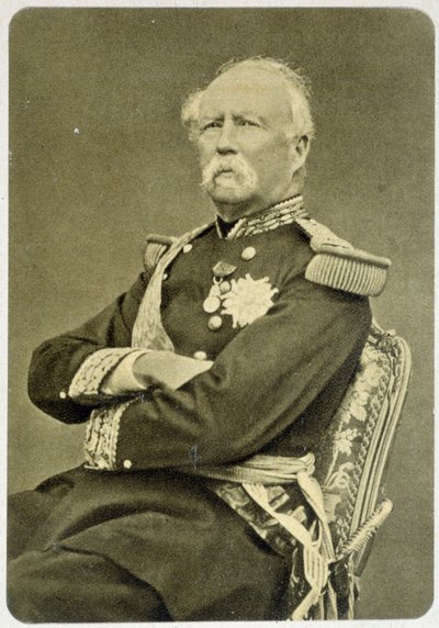 Portret van Mac Mahon tussen 1865 en 1875. door Unknown photographer