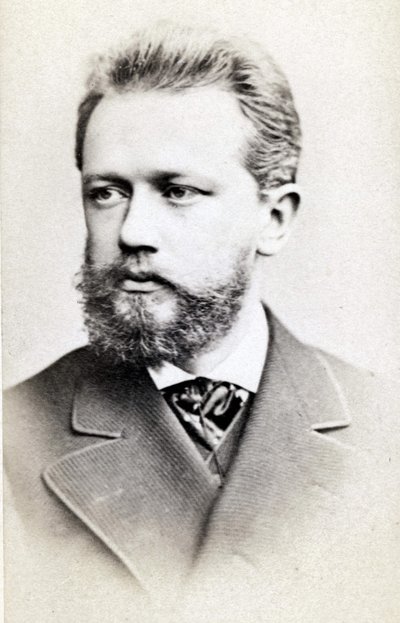 Portret van Piotr of Petr Ilyich Tchaikovsky door Unknown photographer