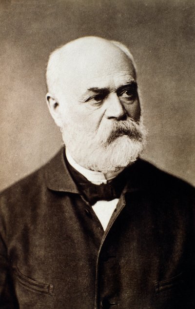 Portret van Engelse componist Adolph von Henselt (1814-1889) Fotografie. 19e eeuw. door Unknown photographer