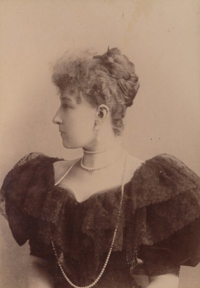 Prinses Stéphanie Clotilde Louise Herminie Marie Charlotte van België (21 mei 1864 – 23 augustus 1945) door Unknown photographer