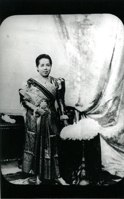 Koningin Saovabha Phongsri, c.1880 door Unknown photographer