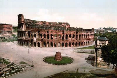 Rome. Uitzicht op het Colosseum door Unknown photographer