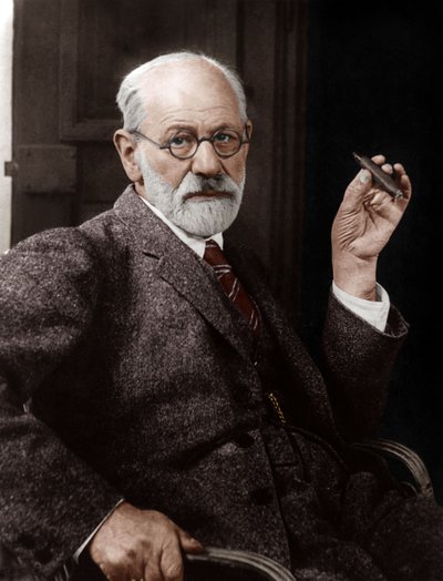 Sigmund Freud door Unknown photographer