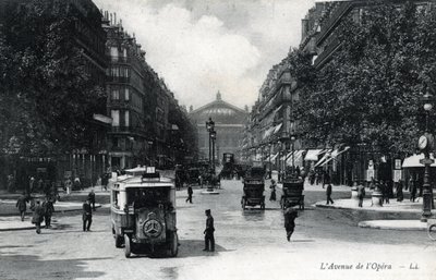 Uitzicht op de Avenue de l