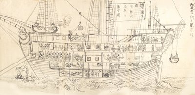 Interieur van een Duits Slagschip, 19e eeuw door Unsen
