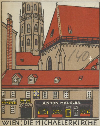 Wenen: Sint-Michielskerk (1908) door Urban Janke