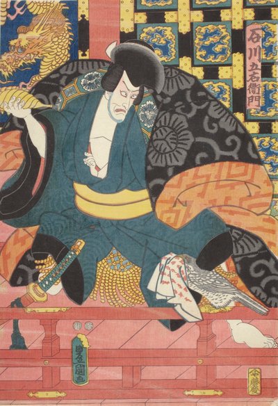 Ichikawa Ebizo als Ishikawa Goemon door Utagawa (1786 1865) Kunisada