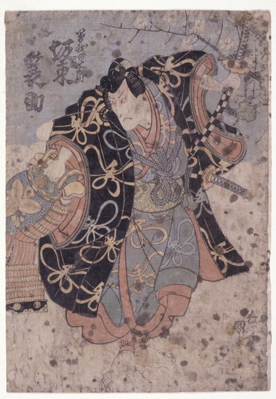 Band? Minosuke in de rol van Soga Gor? door Utagawa (1786 1865) Kunisada