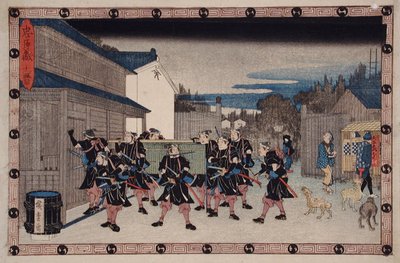 door Utagawa Hiroshige