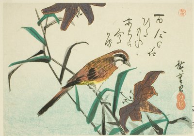 Gors en Lelies door Utagawa Hiroshige