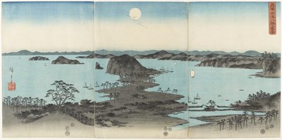 Acht Uitzichten van Kanazawa in de provincie Musashi 